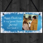 Christmas Gift For Best Friend PERSONALISED Photo Plaque