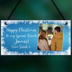 Christmas Gift For Best Friend PERSONALISED Photo Plaque