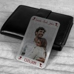 PERSONALISED Wallet Card Insert For Couple Anniversary Xmas