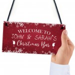 PERSONALISED Christmas Bar Sign HOME BAR Christmas Decor