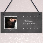 PERSONALISED Image Plaque Birthday Christmas Gift For Friend