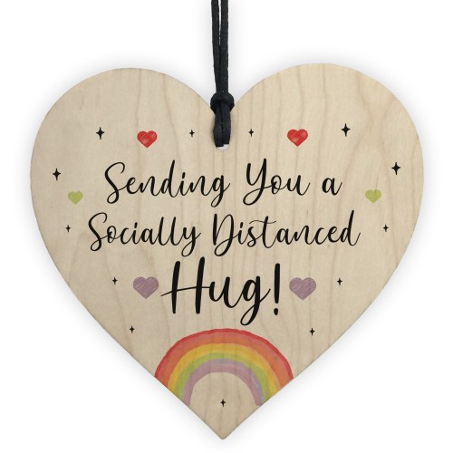 Sending You A Socially Distanced Hug Heart Best Friend Birthday