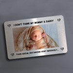 PERSONALISED Mummy Daddy Gift Social Distance Pregnancy