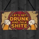 Funny Alcohol Gifts Novelty Man Cave Sign Home Bar Pub Plaques