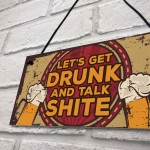 Funny Alcohol Gifts Novelty Man Cave Sign Home Bar Pub Plaques