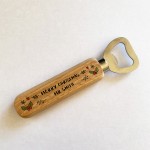 Personalised Teachers Bottle Opener Christmas Gift Thank You