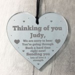 Thinking Of You Gift PERSONALISED Gift For Friend Comforting