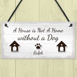 PERSONALISED Pet Sign For Home Dog Lover Gift Family Gift