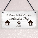 PERSONALISED Pet Sign For Home Dog Lover Gift Family Gift