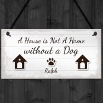 PERSONALISED Pet Sign For Home Dog Lover Gift Family Gift