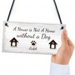 PERSONALISED Pet Sign For Home Dog Lover Gift Family Gift