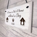 PERSONALISED Pet Sign For Home Dog Lover Gift Family Gift