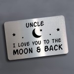 Novelty Gift For Uncle Birthday Christmas Wallet Card Insert