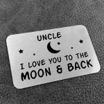 Novelty Gift For Uncle Birthday Christmas Wallet Card Insert