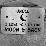 Novelty Gift For Uncle Birthday Christmas Wallet Card Insert