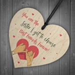 Thank You Sister Gift Best Friend Wood Heart Love Plaque