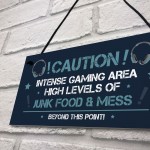 Novelty Gaming Sign For Son Brother Bedroom Gamer Christmas