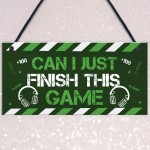 Gaming Signs Boys Bedroom Sign Christmas Gift For Him Novelty