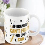 Grandad Fix It Mug Tool Gift Grandad Birthday Christmas Gift