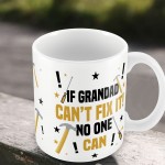 Grandad Fix It Mug Tool Gift Grandad Birthday Christmas Gift