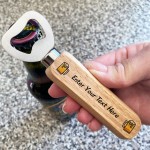 Personalised Bottle Opener Novelty Alcohol Gift Birthday Xmas