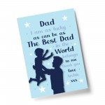 Thank You Gift For Dad PERSONALISED Print Dad Birthday Xmas