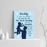 Daddy Gift For Birthday Christmas Personalised Print