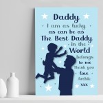 Daddy Gift For Birthday Christmas Personalised Print