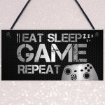 Funny Gaming Sign Gift For Son Dad Brother Christmas Birthday