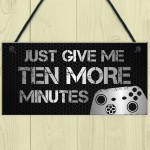 Funny Gaming Sign For Bedroom Novelty Gaming Accessories