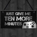 Funny Gaming Sign For Bedroom Novelty Gaming Accessories