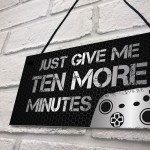 Funny Gaming Sign For Bedroom Novelty Gaming Accessories