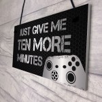 Funny Gaming Sign For Bedroom Novelty Gaming Accessories