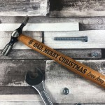 PERSONALISED Engraved Hammer Christmas Gift For Dad 