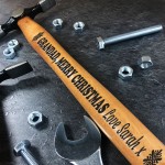 PERSONALISED Engraved Hammer Christmas Gift For Grandad