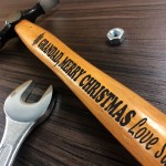 PERSONALISED Engraved Hammer Christmas Gift For Grandad