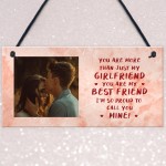 Girlfriend Birthday Christmas Gift Personalised Photo Plaque