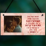 Girlfriend Birthday Christmas Gift Personalised Photo Plaque