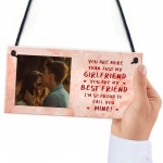 Girlfriend Birthday Christmas Gift Personalised Photo Plaque