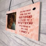 Girlfriend Birthday Christmas Gift Personalised Photo Plaque