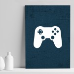 Gaming Poster Playstation Inspired Boys Bedroom Man Cave Sign