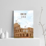 Rome Colosseum A4 Print Travel Gift Personalised Gift