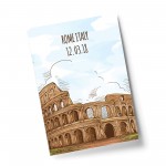 Rome Colosseum A4 Print Travel Gift Personalised Gift