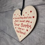 Anniversary Relationship Gifts Wood Heart Christmas Girlfriend