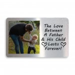 Personalised Gift For Dad Photo Wallet Insert Birthday Christmas