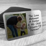 Personalised Gift For Dad Photo Wallet Insert Birthday Christmas