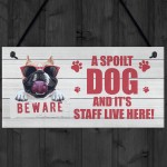 Novelty Beware Sign Dog Sign Pet Sign Pet Gift For Family