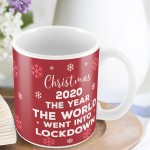 Lockdown Gift For Christmas Mug Quarantine Gift Memory