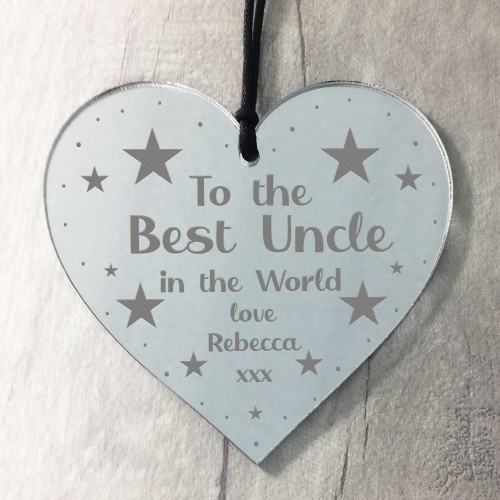 Personalised Uncle Gift For Birthday Christmas Thank You Gift