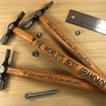 Worlds Best GRANDAD Engraved Hammer Birthday Christmas Gifts